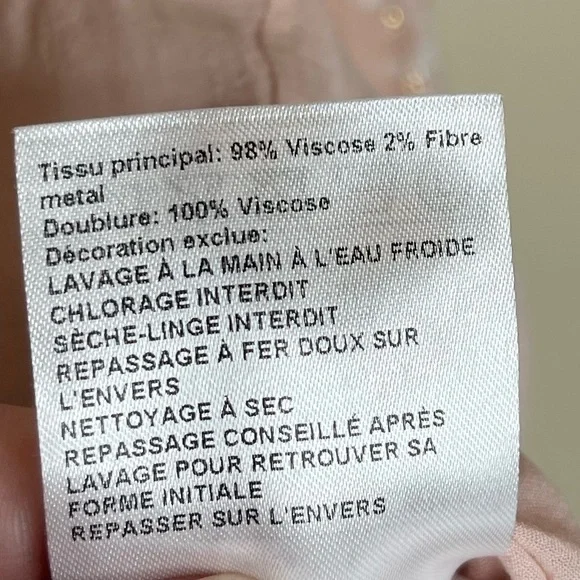 Ba$sh light pink Frezza nude short swing dress - Picture 10 of 12